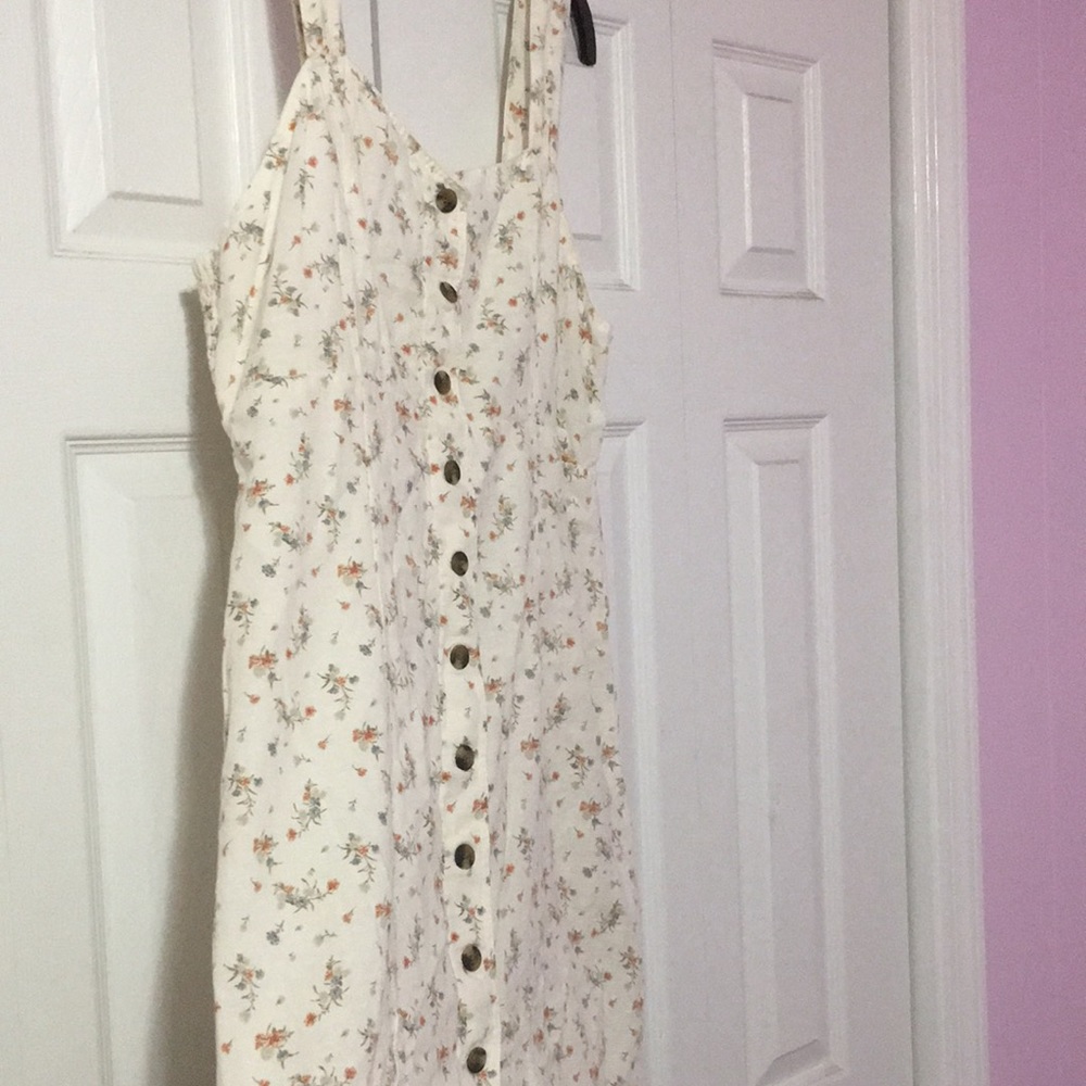 Button front mini dress - Picture 4 of 7
